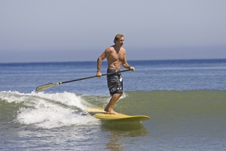  paddle board en las olas de Finisterre